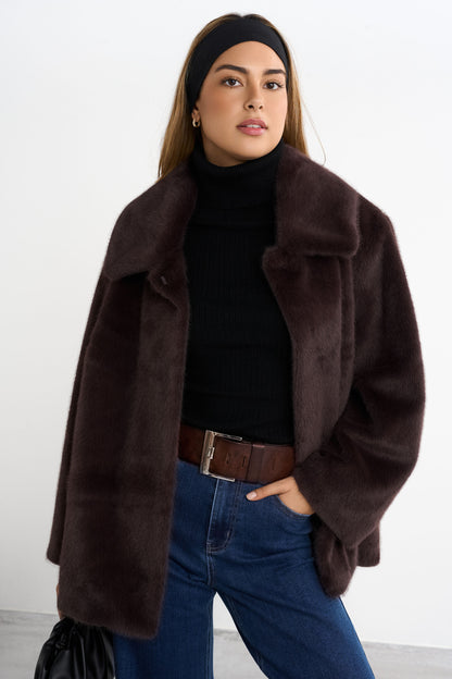 Courchevel Kunstpelzjacke