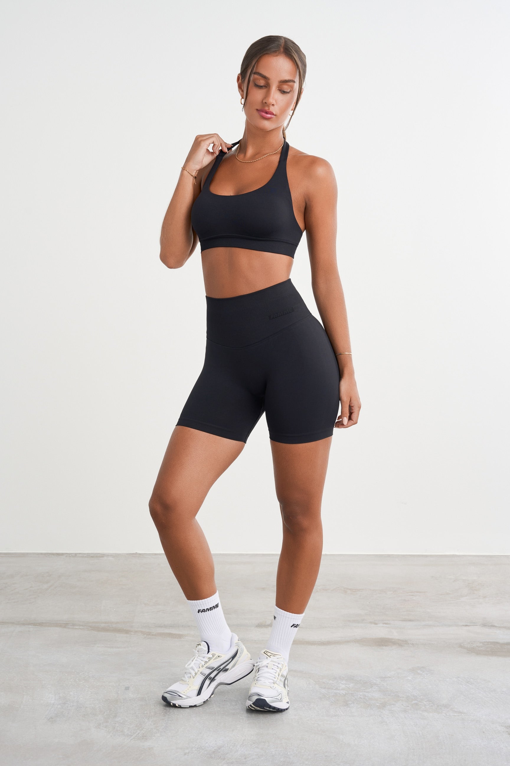 High Waist Sculpt Shorts - for dame - Famme - Shorts