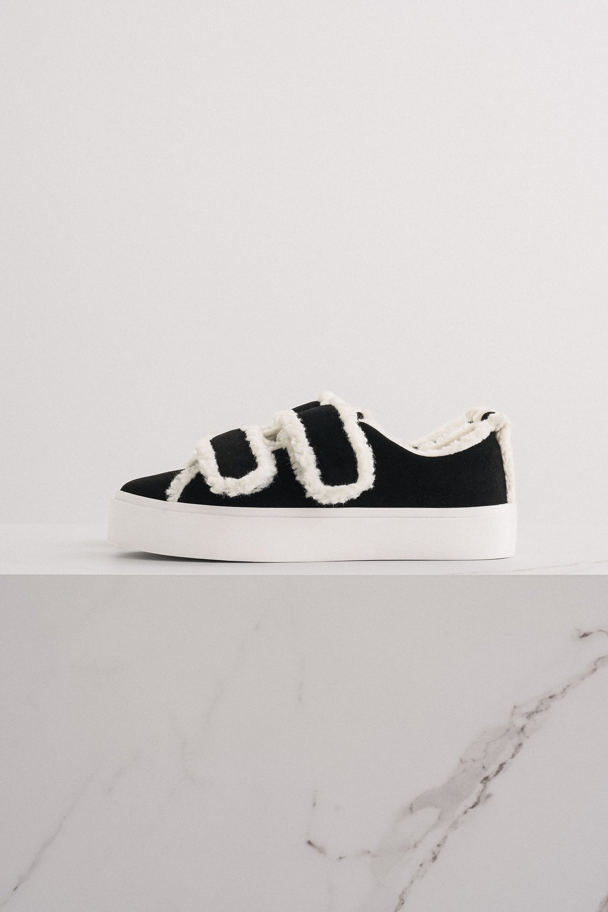 Shearling-Sneaker