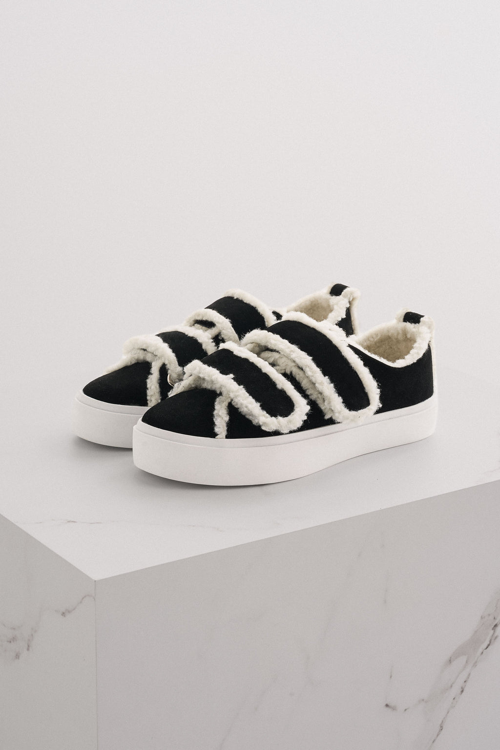 Shearling-Sneaker