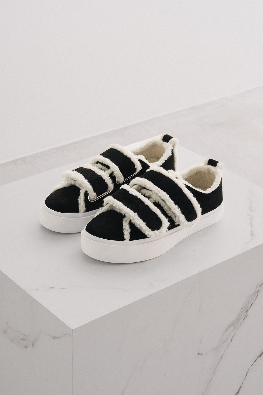 Shearling-Sneaker