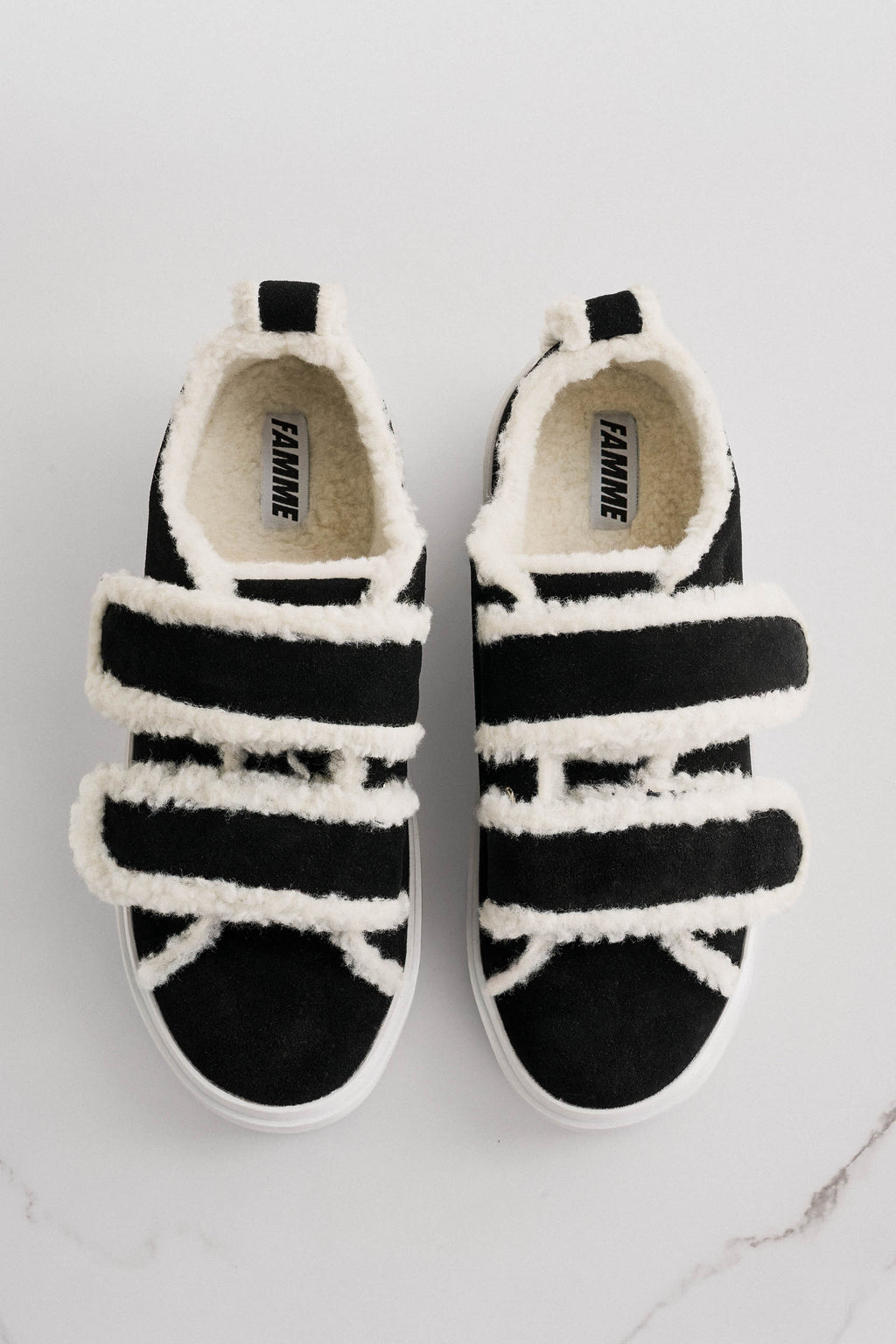 Shearling-Sneaker