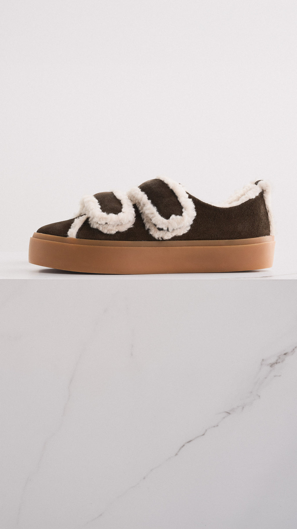 Shearling-Sneaker