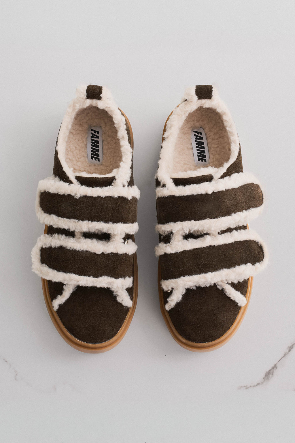 Shearling-Sneaker