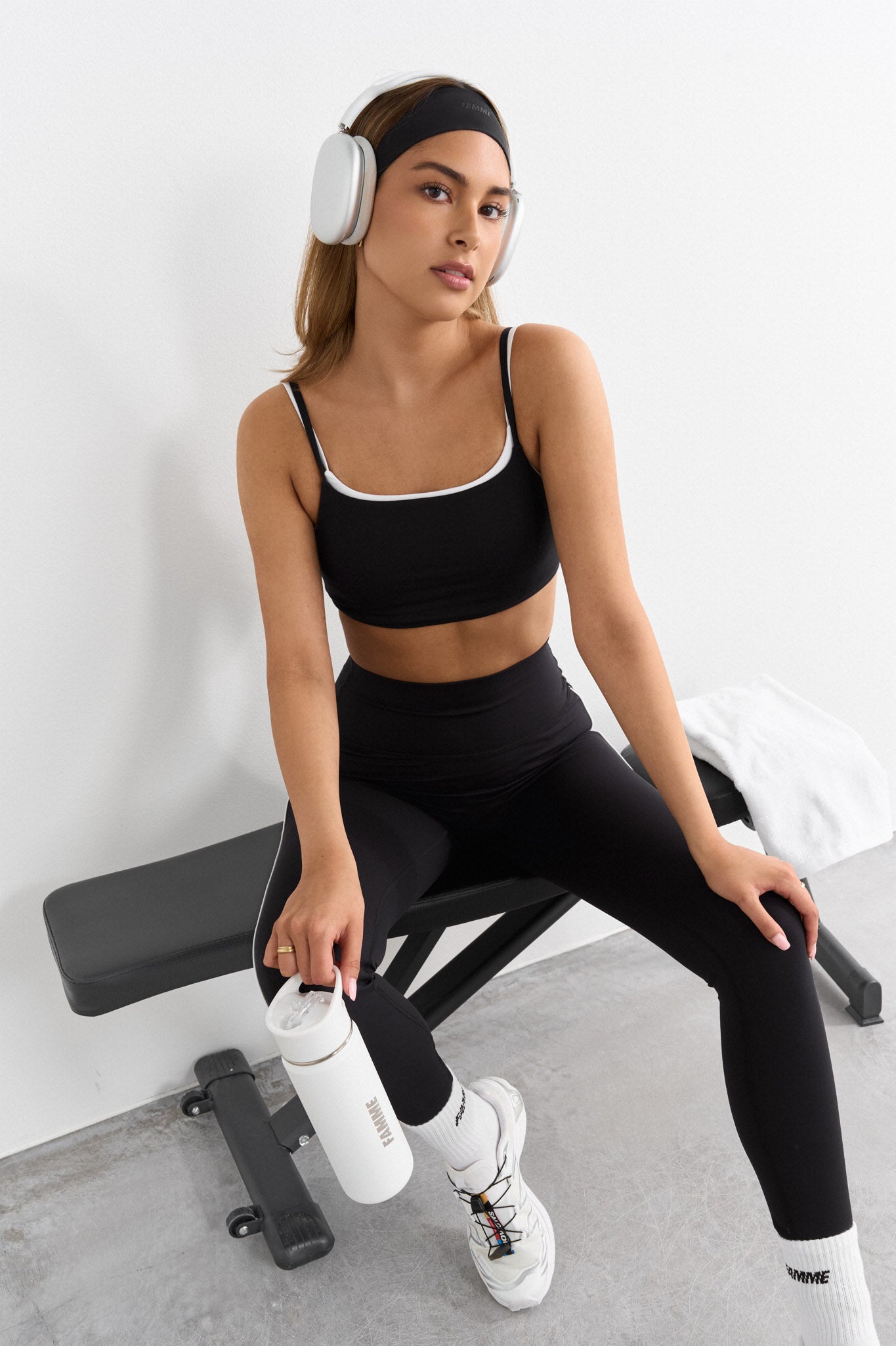 Leggings mit weichen Kontrasten