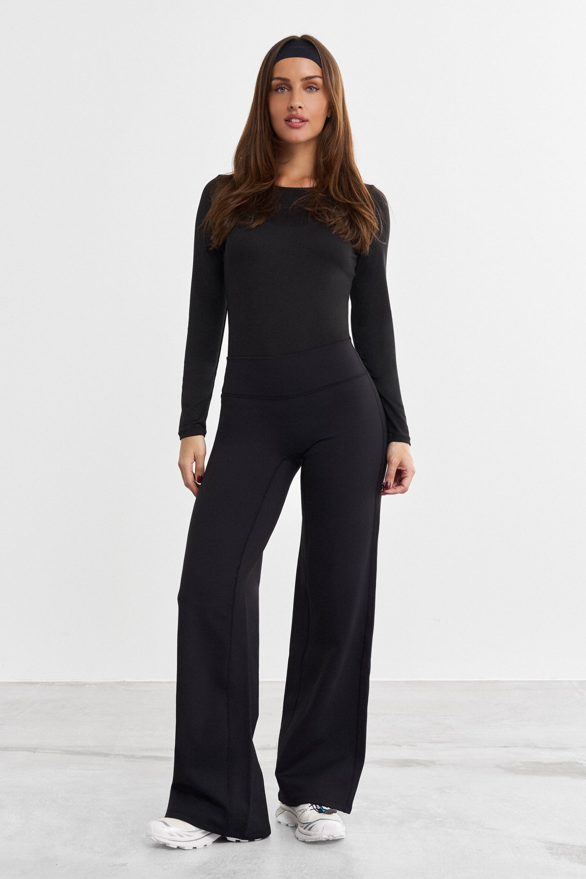 Wärmende Hose mit geradem Bein