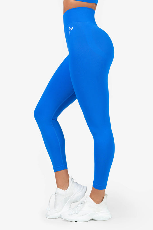 Blue Lunge Leggings - for dame - Famme - Leggings